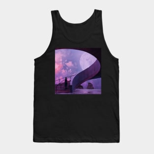 Walking To The Moon Tank Top